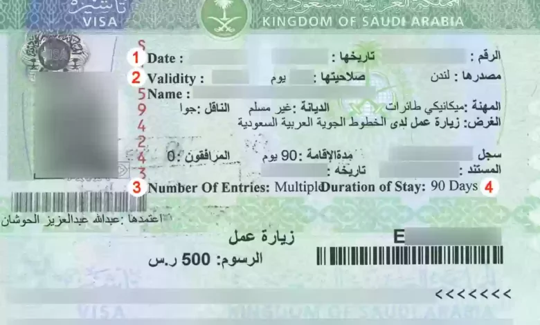 كيفية الاستعلام عن تأشيرة زيارة برقم الجواز عبر انجاز 2023